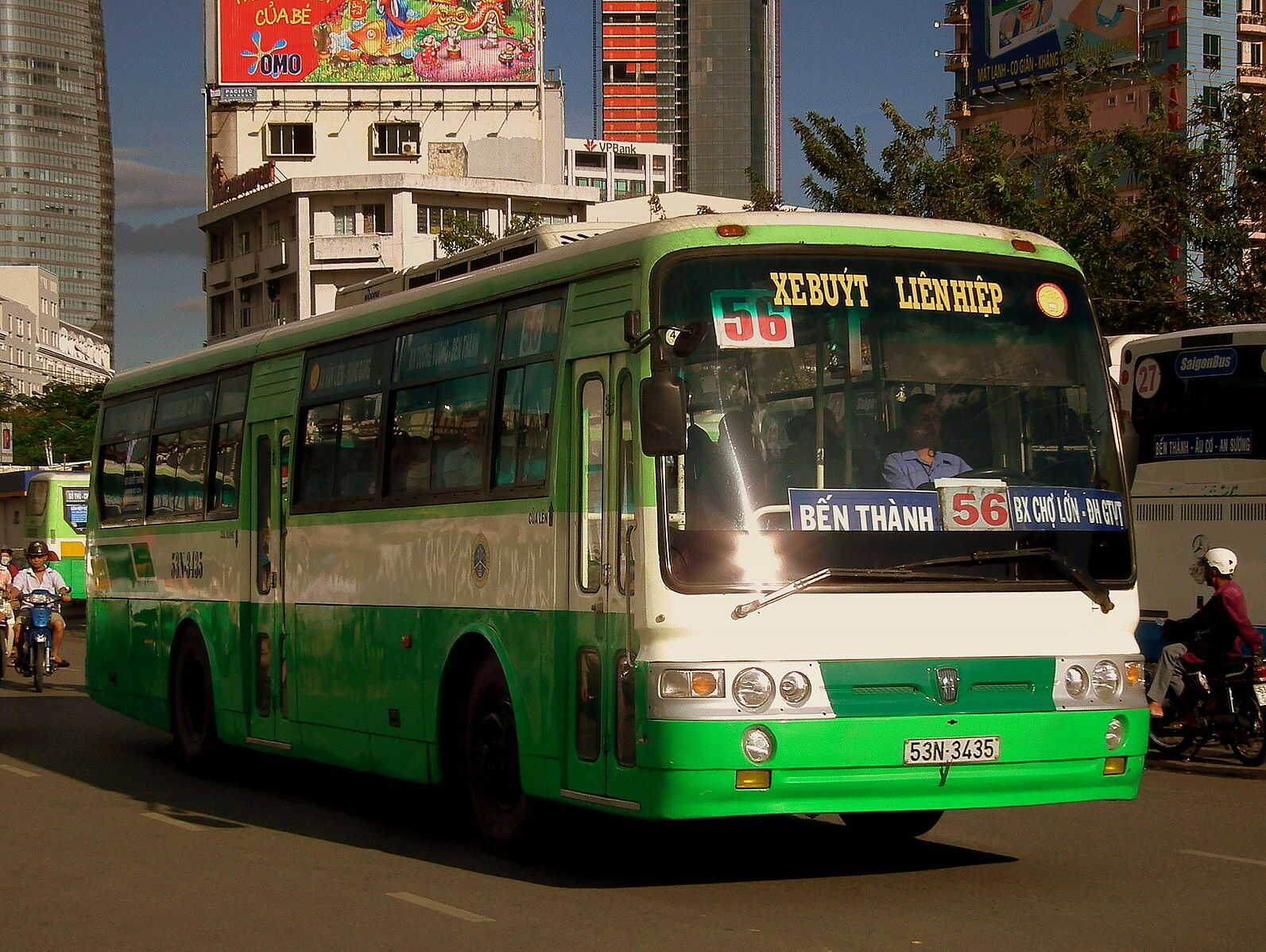 Bus in Vietnam