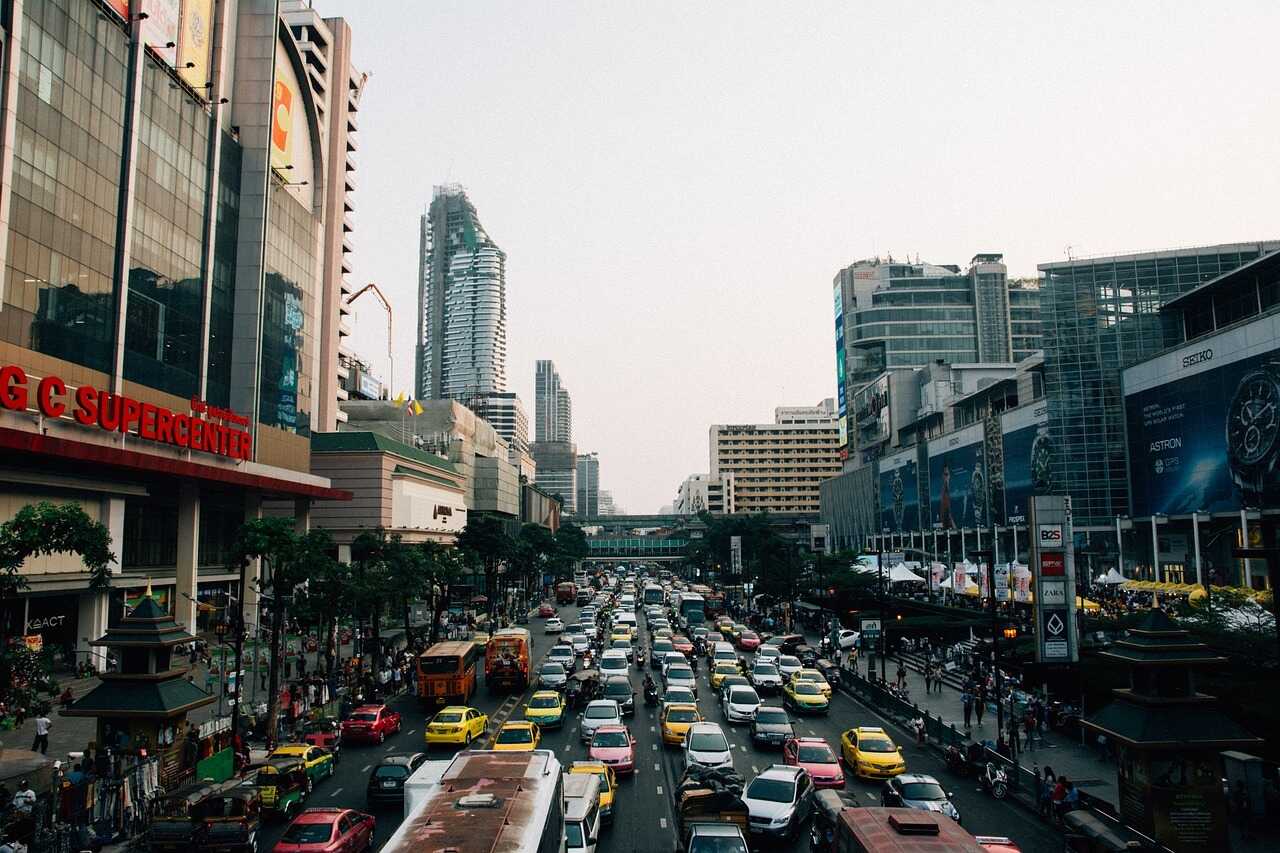 Thailand traffic