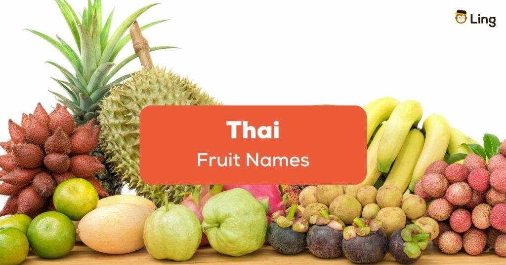 Fruit names in Thai