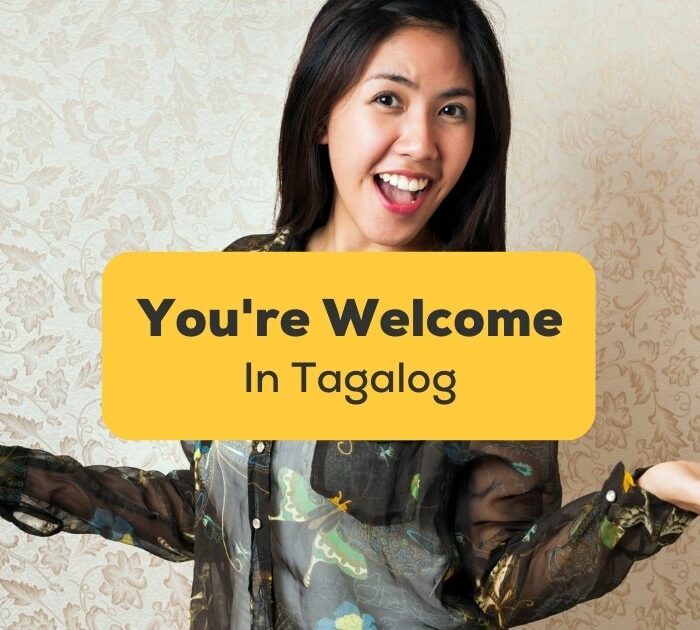 you're welcome in tagalog