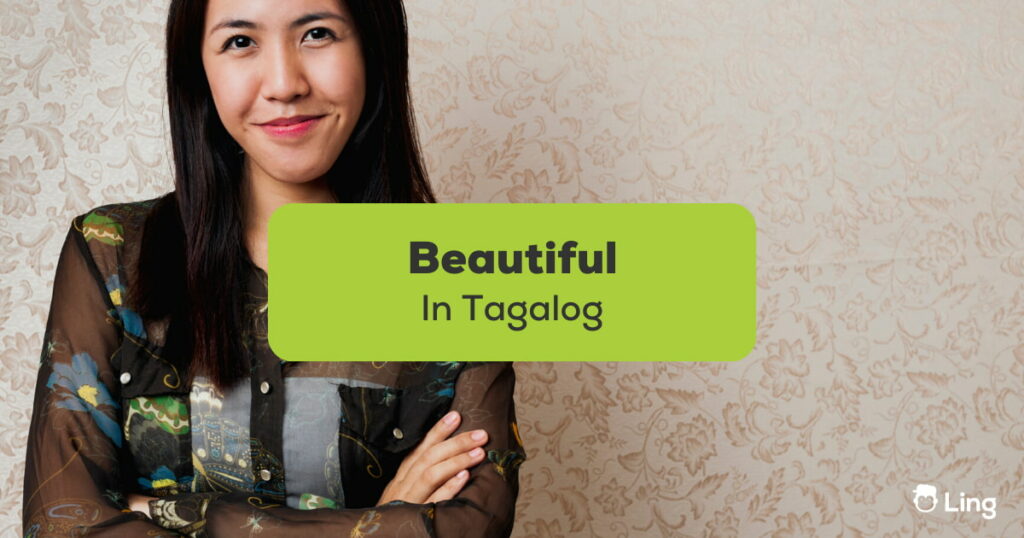 Beautiful in Tagalog - A photo of an attractive Pinay