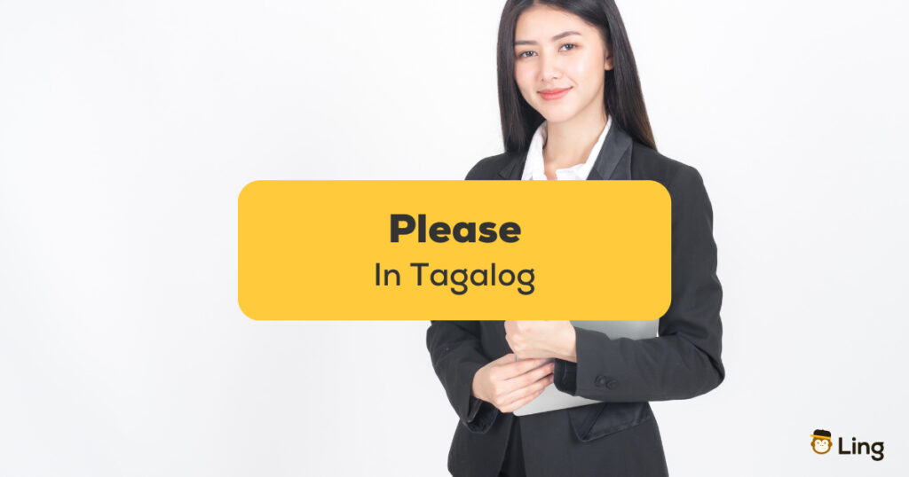 Please In Tagalog - A photo of a woman with long hair.