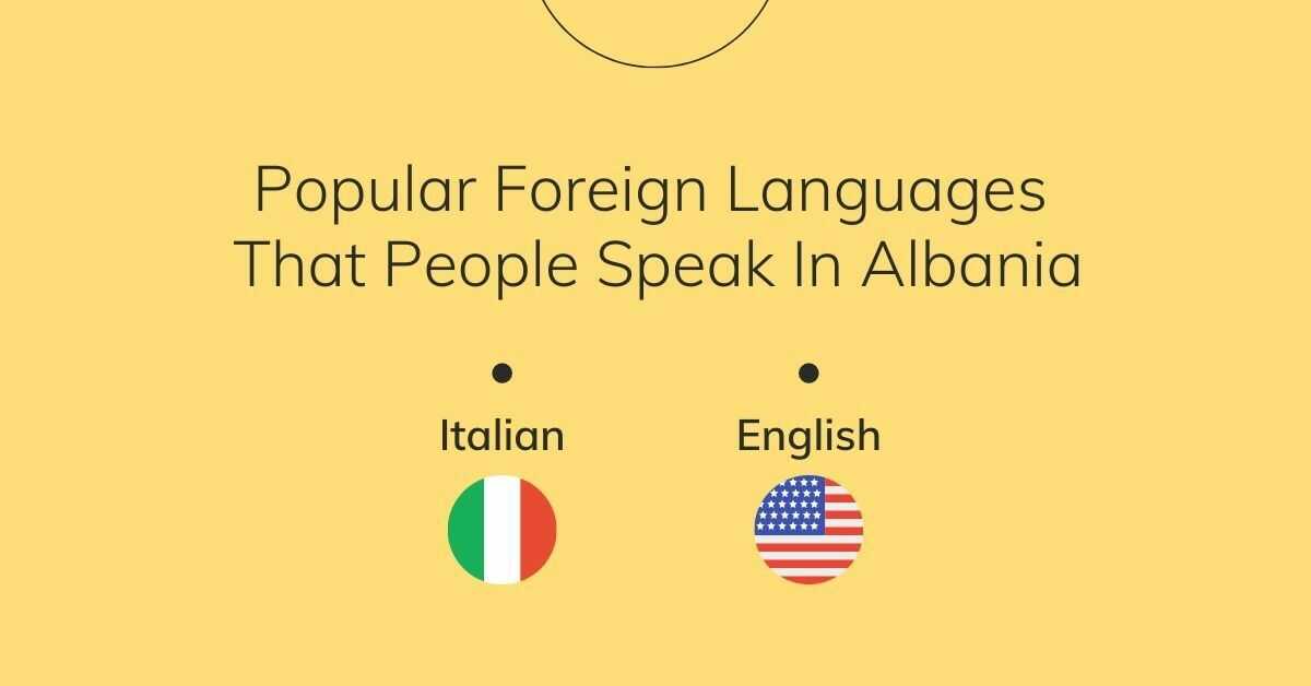Popular Foreign Languages That People Speak In Albania