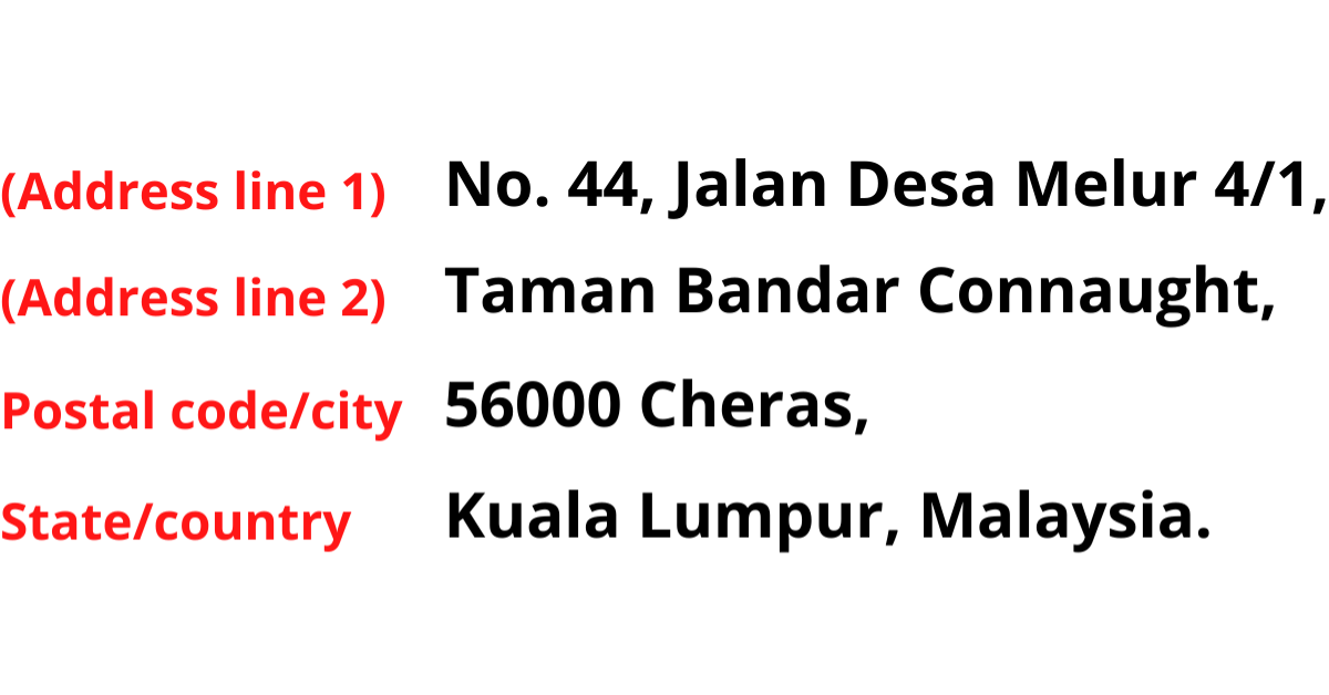 How To Read Malay Addresses 1 Best Guide Ling App