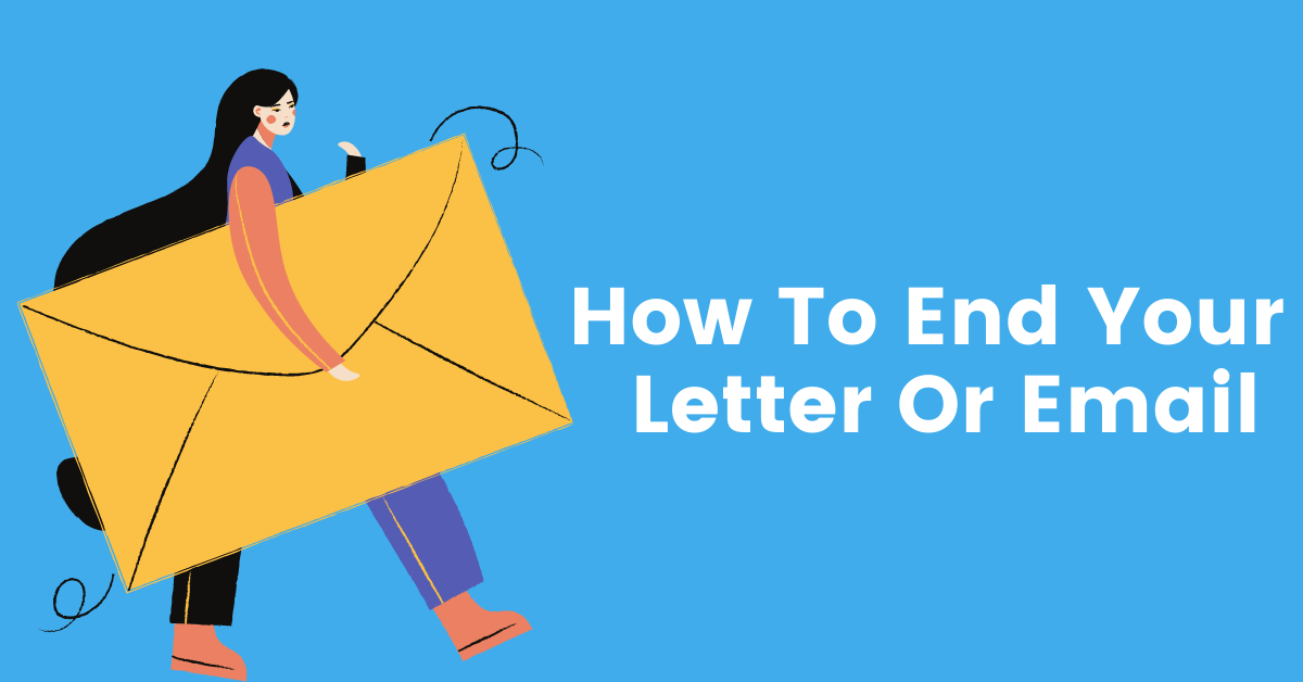 Write Letters Or Emails In Serbian: Ending