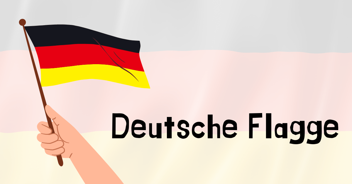 Ländernamen und Sprachen auf Thailändisch - Deutsche Flagge