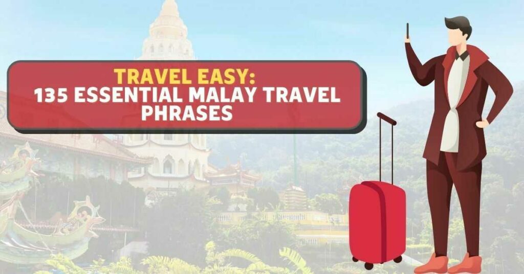 travel itinerary in bahasa malaysia