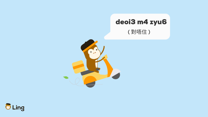 Words And Phrases In Cantonese deoi3 m4 zyu6