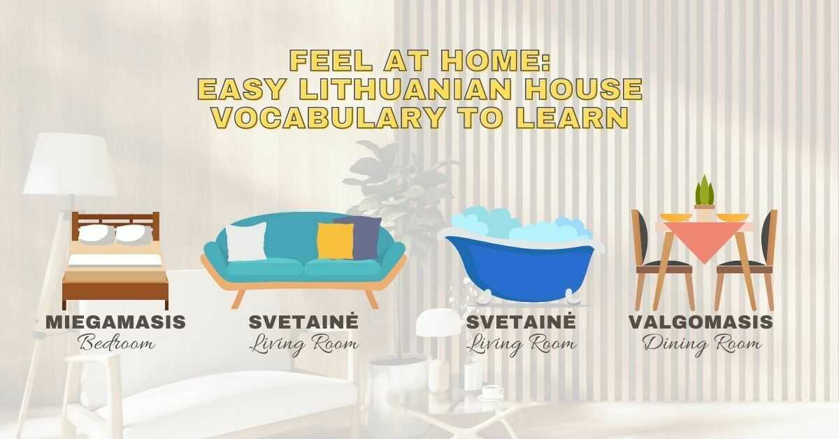 Lithuanian House Vocabulary
