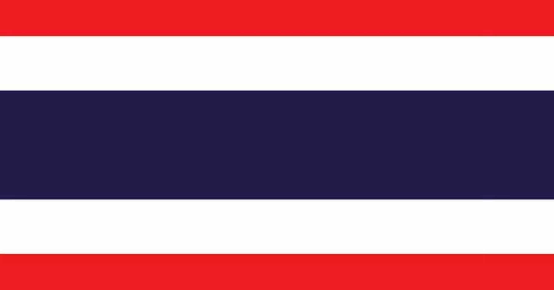 Present Flag of Thailand