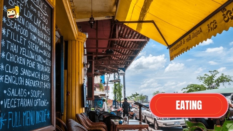 eating out in cambodia words in khmer