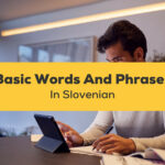 Basic Words And Phrases In Slovenian