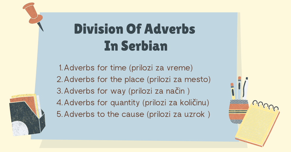 Serbian Adverb