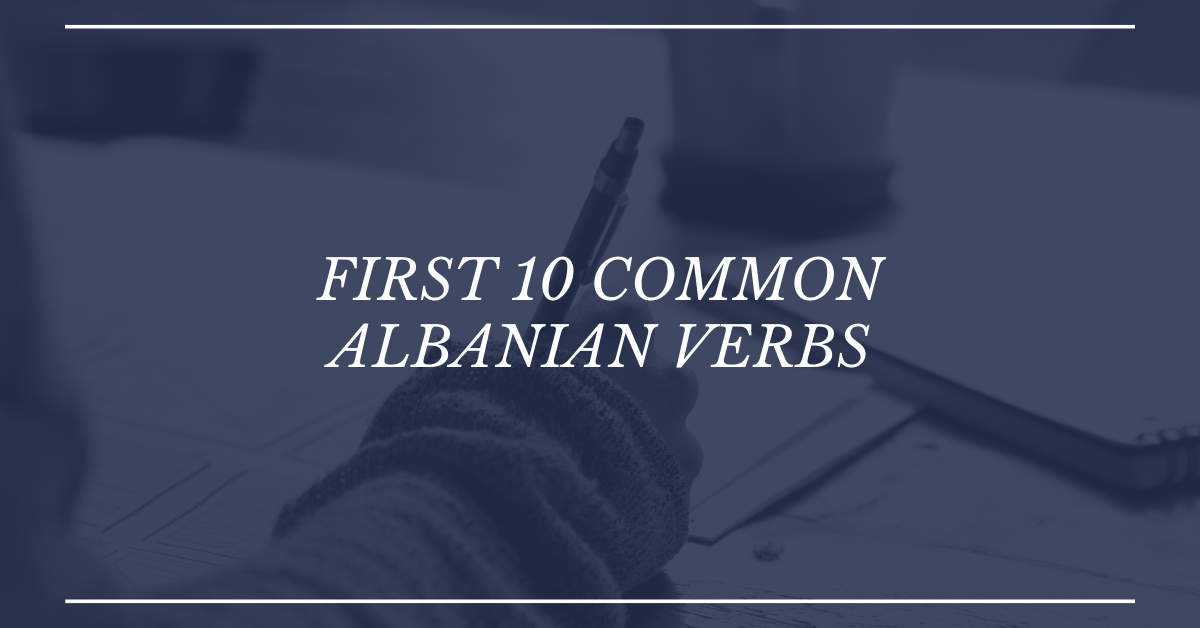 Albanian Verbs