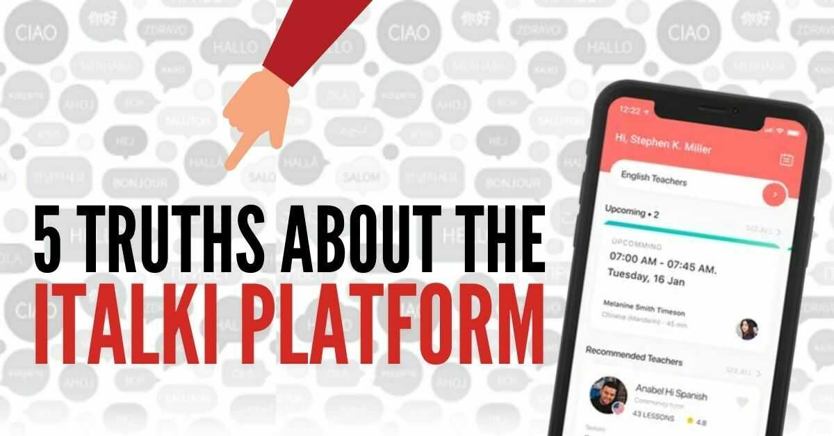 5 Truths About The iTalki Platform