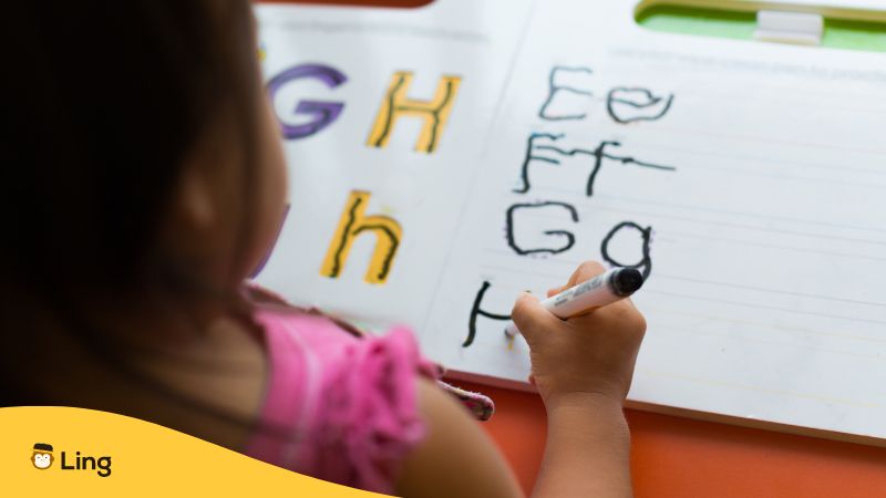 Learning The Alphabet