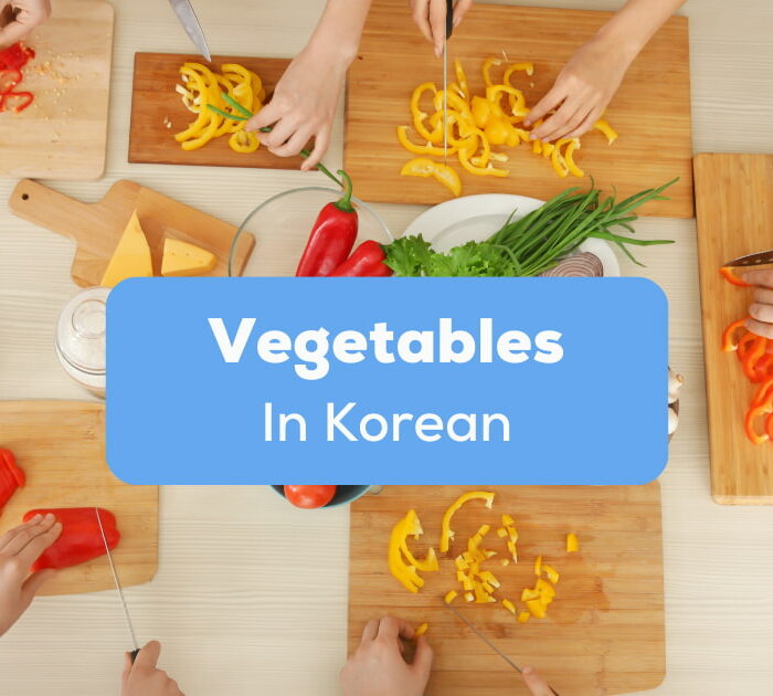 Vegetables In Korean