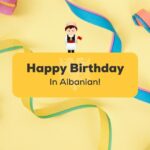 happy birthday in albanian