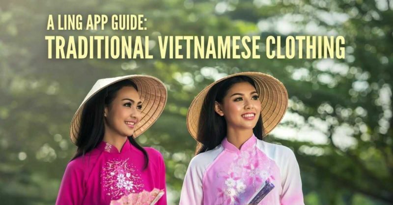Traditional Dress of Vietnam for Men and Women
