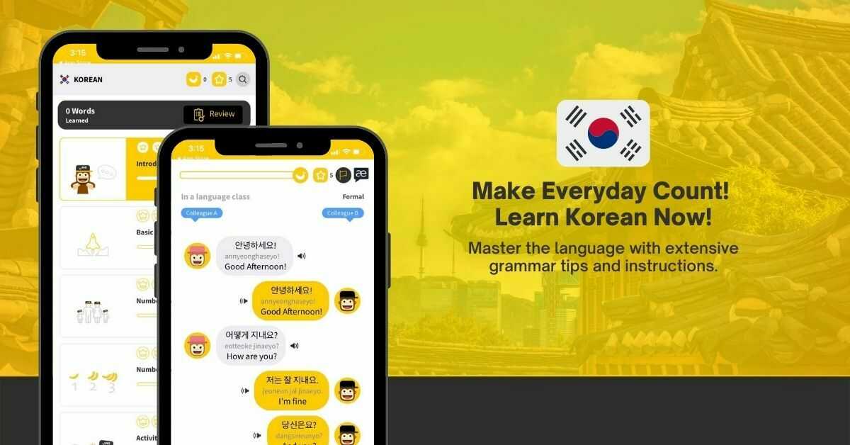 Ling App Learn Korean
