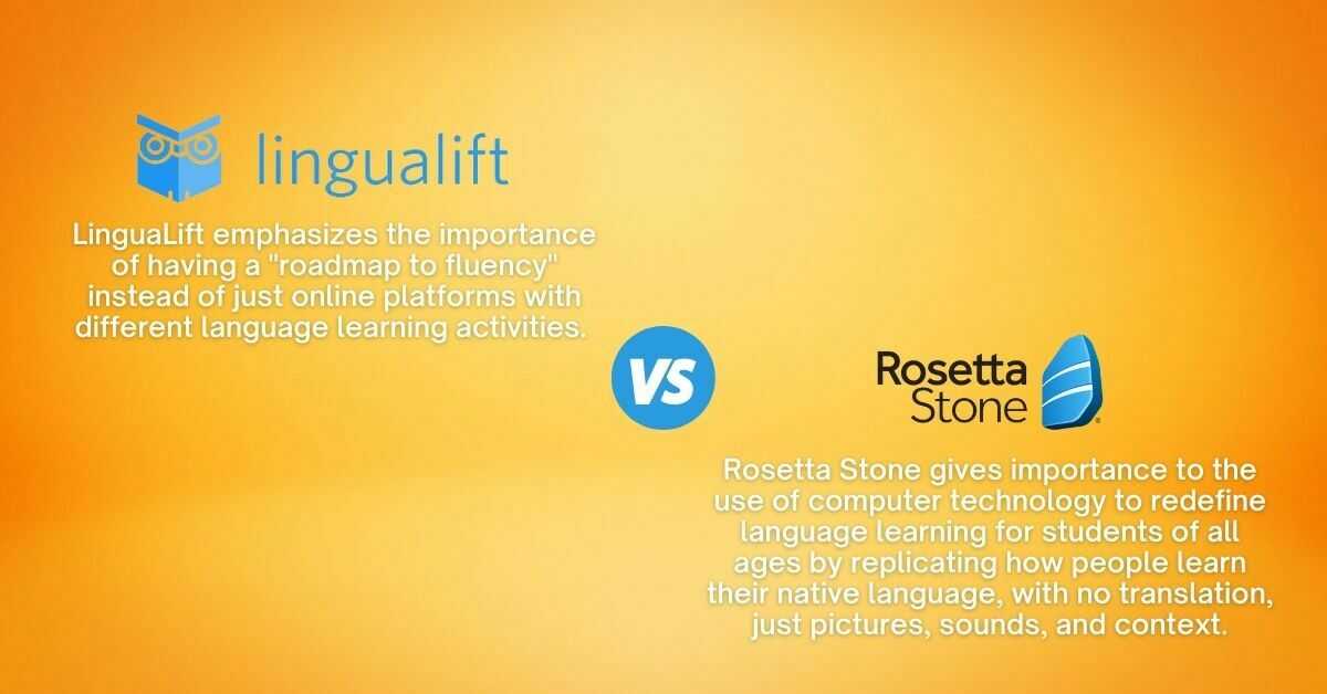 LinguaLift VS Rosetta Stone