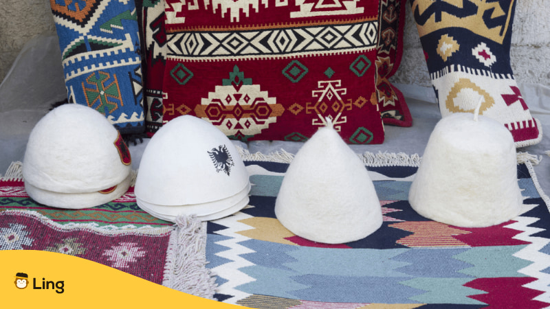 Albanian Traditional clothing headgear