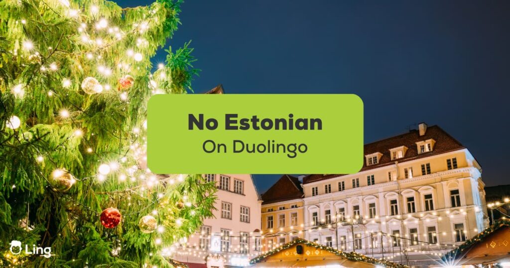 No Estonian On Duolingo