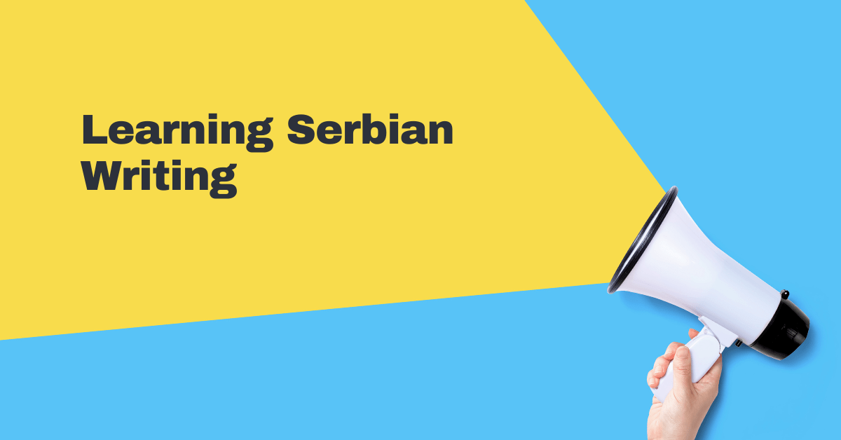 Serbian Writing