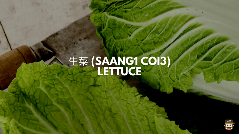 生菜 (Saang1 Coi3) - Lettuce