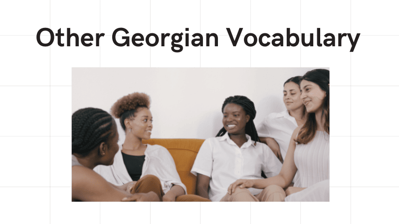 other Georgian vocabulary