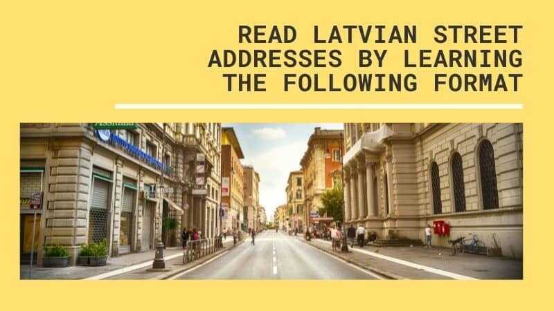 Read Latvian Addresses