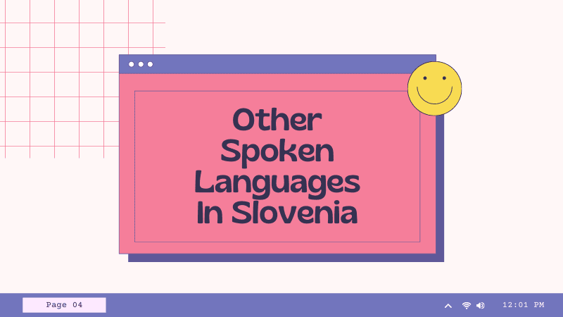 Spoken Languages In Slovenia 