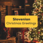 Slovenian Christmas greetings