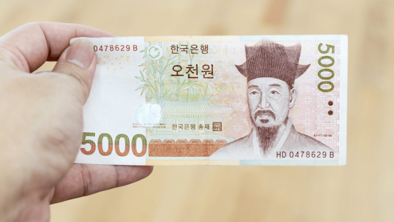 ₩5,000 (Won) - (오천원 Ocheon-won)