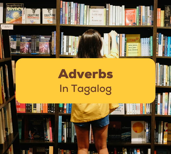 Adverbs In Tagalog - A photo of a kid searching books