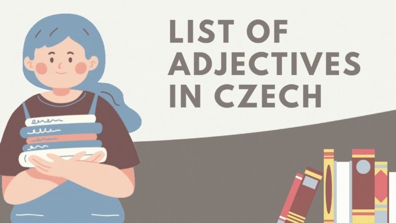 List Of Adjectives In Czech
