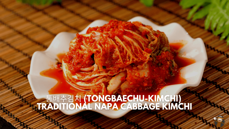 Traditional Napa Cabbage Kimchi