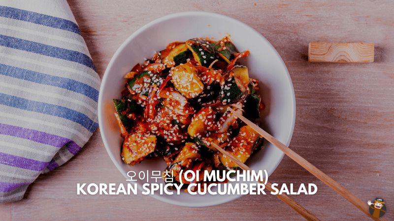 Korean Spicy Cucumber Salad