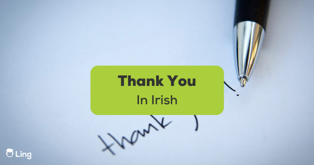 Thank You In Irish