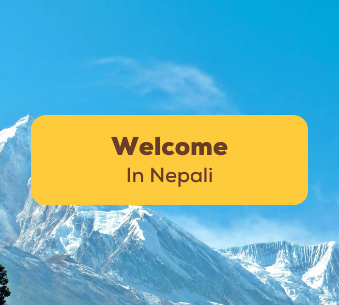 Welcome In Nepali