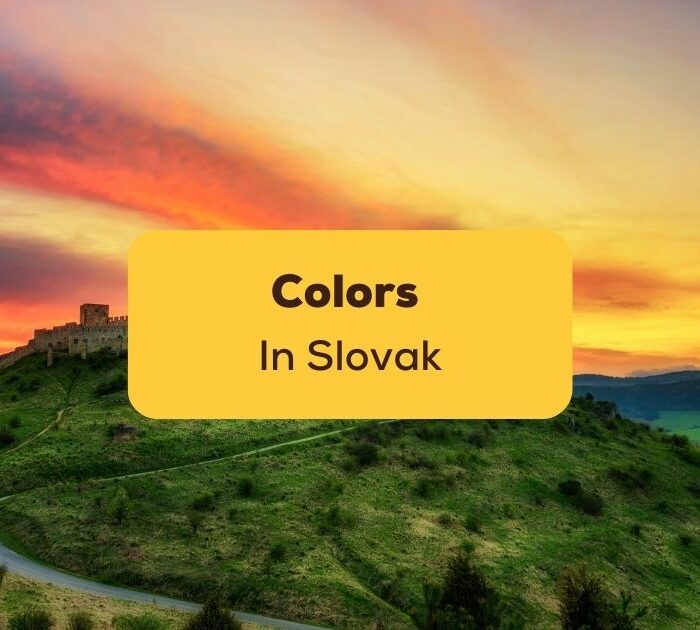 colors in slovak
