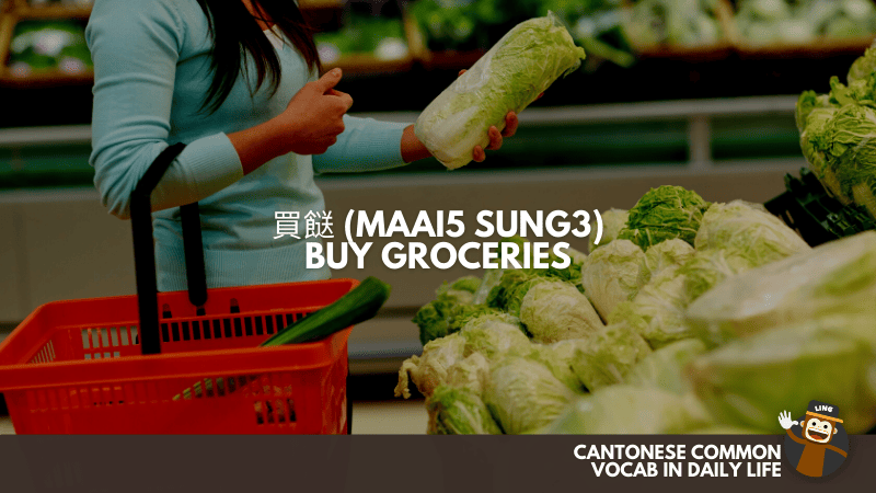 Buy groceries (買餸 Maai5 Sung3) - Cantonese Common Vocab In Daily Life