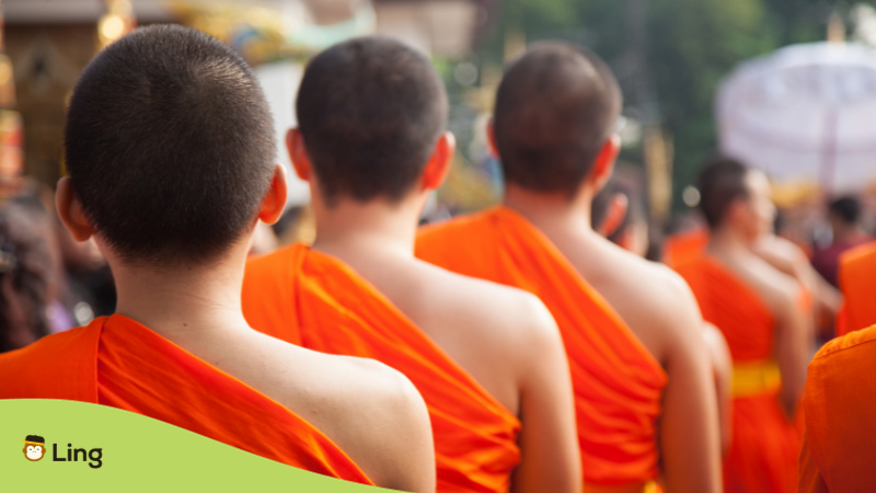 Different Thai Beliefs Monks