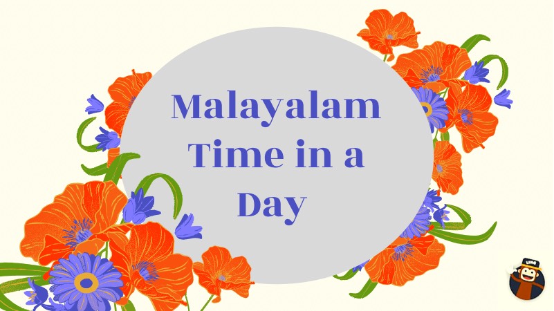 Days and months in malayalam