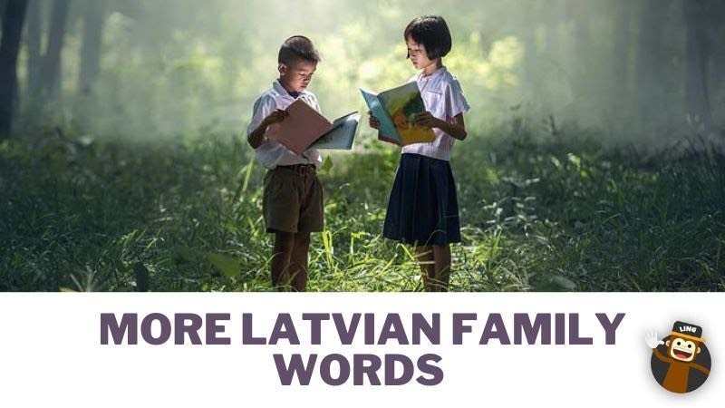 family vocabulary in Latvian