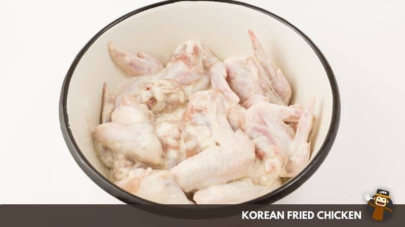 Marinating - Korean-Fried-Chicken-Ling