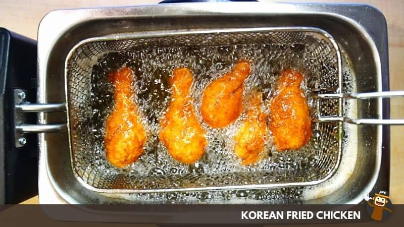 Frying - Korean-Fried-Chicken-Ling