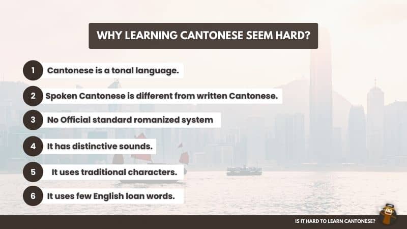 Is It Hard To Learn Cantonese? - Why Learning Cantonese Seem Hard?