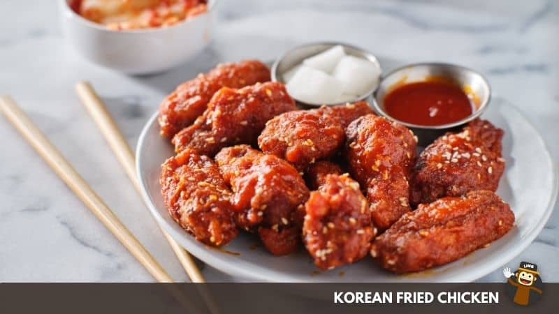 Seasoned Chicken / Spicy Korean Fried Chicken  - Korean-Fried-Chicken-Ling