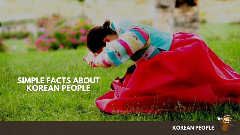 Simple Facts About Korean People